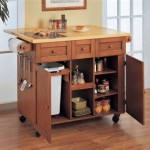 A Kitchen Cabinet On Wheels: A Practical Solution For Your Home