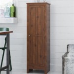 Create The Perfect Home Storage Space With A Single Door Pantry Cabinet