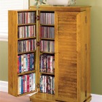 Creating A Stylish Storage Solution With A Dvd Storage Cabinet With Doors