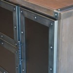 Elegant Metal Cabinet Doors For A Refined Home