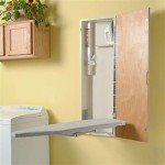 How To Install A Recessed Ironing Board Cabinet