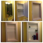How To Replace An Old Medicine Cabinet Mirror