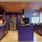 Incredible Purple Kitchen Cabinets Ideas