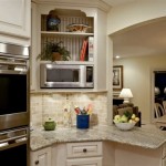 Maximizing Kitchen Space With Corner Cabinet Microwaves