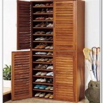 Organize Your Shoes In Style With A Large Shoe Cabinet With Doors