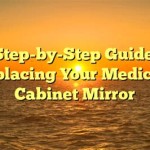 Replacing Your Medicine Cabinet Door: A Step-By-Step Guide