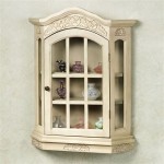 Stylish And Functional Small Curio Cabinet With Glass Doors