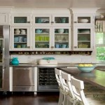 The Beauty And Practicality Of Upper Kitchen Cabinets With Glass Doors