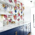 Transform Your Cabinets With Wallpaper