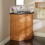 Utilizing Space With A Corner Sink Cabinet